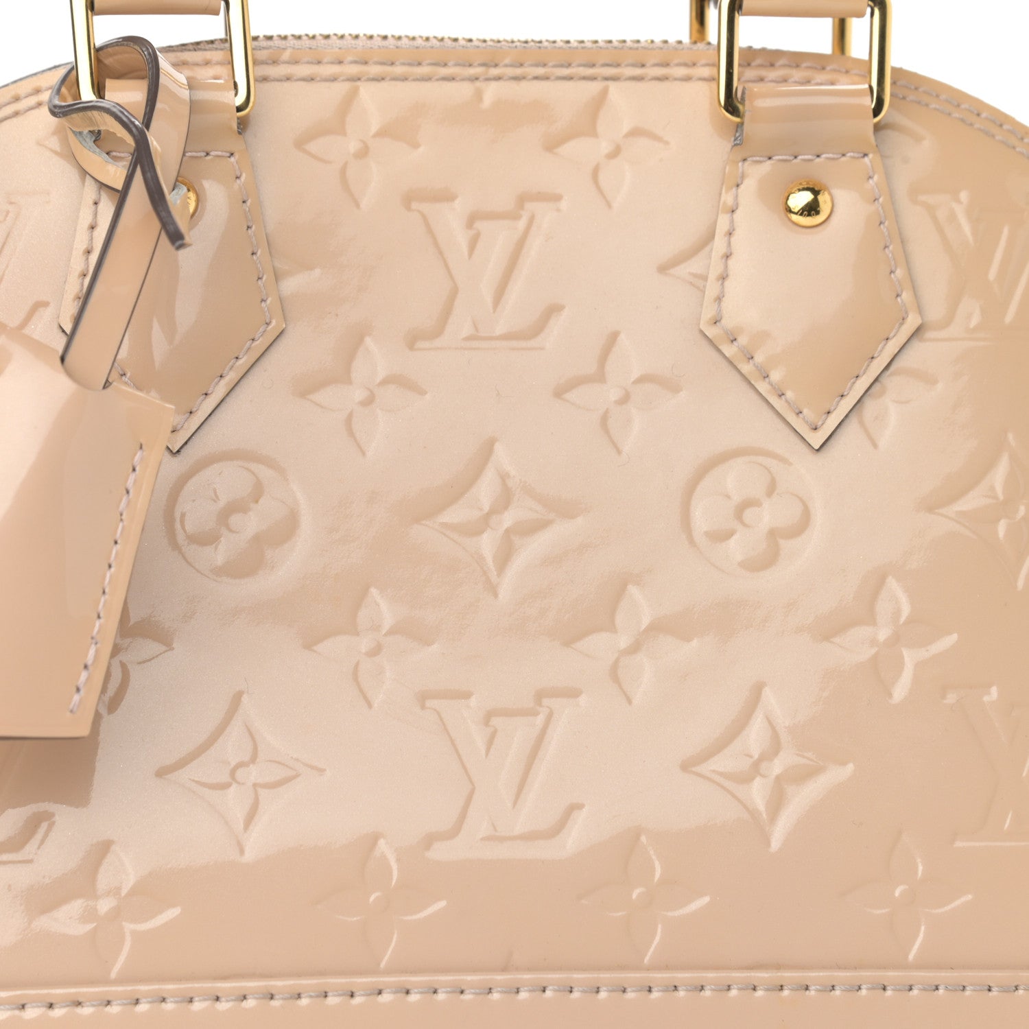 Louis Vuitton Vernis Alma BB Dune 9 of 17