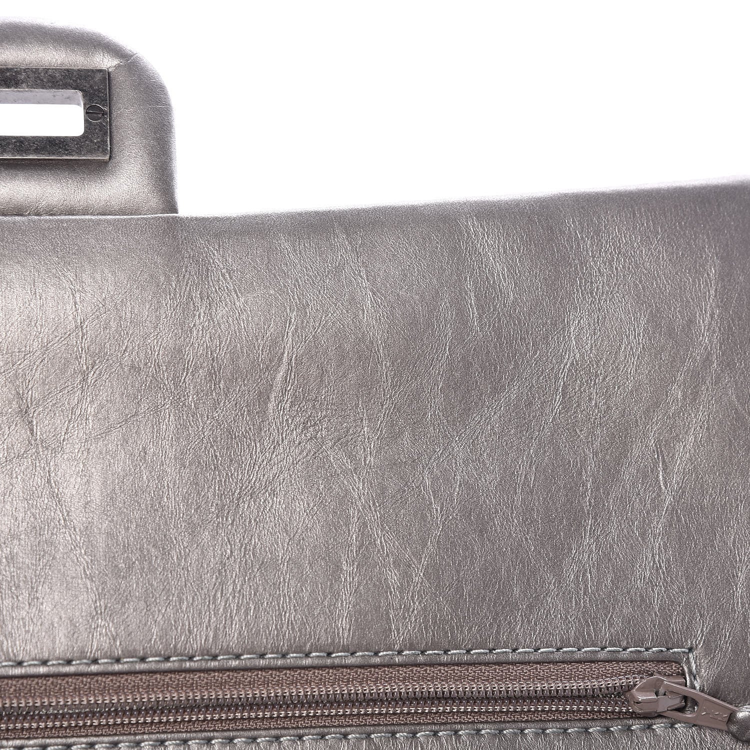 Chanel Metallic Aged Calfskin 2.55 Reissue 226 Flap Silver 10 of 12