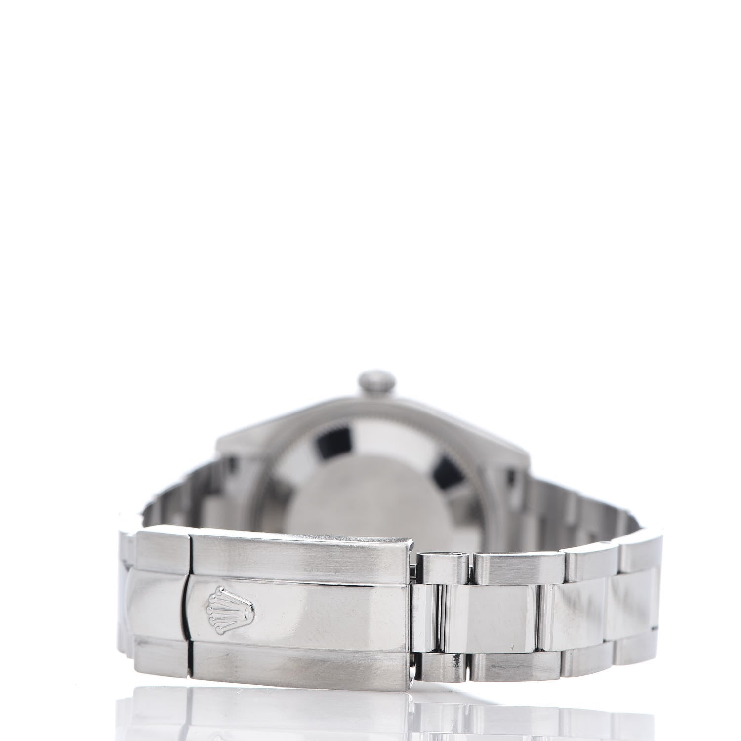 Rolex Stainless Steel 18K White Gold Diamond 31mm Oyster Perpetual Datejust Watch Silver 178274 4 of 8