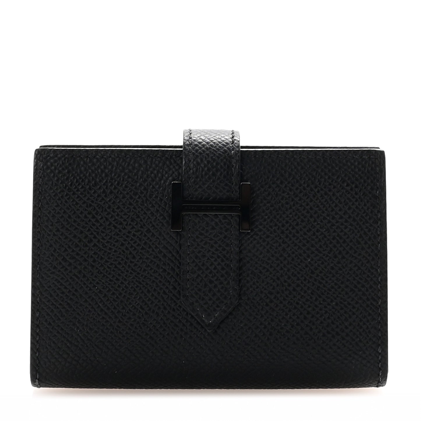 Epsom Monochrome Bearn Card Holder Wallet Black