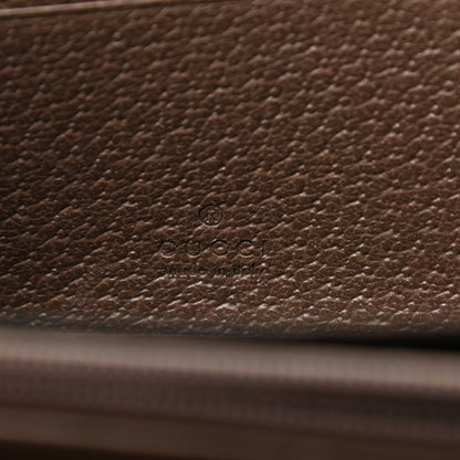 Gucci GG Supreme Monogram Web Ophidia Zip Around Wallet Brown 6 of 8