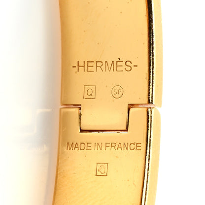 Hermes Enamel Narrow Clic Clac H Bracelet PM White 4 of 4