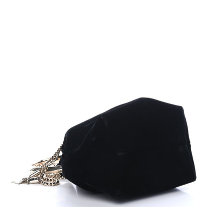 Jimmy Choo Velvet Bon Bon Bag Black 3 of 4