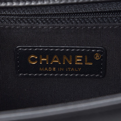 Chanel Lambskin Quilted New Medium Boy Flap Black 7 of 11