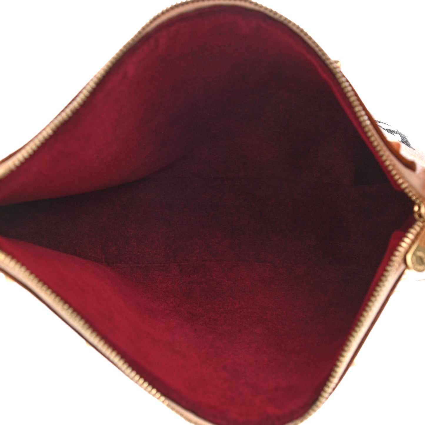 Monogram Multicolor Pochette Accessories White