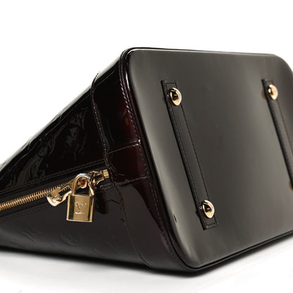 Louis Vuitton Vernis Alma GM Amarante 8 of 13