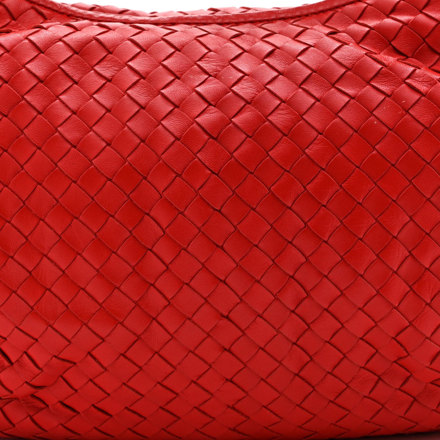 Nappa Intrecciato Medium Belly Veneta Hobo Flame