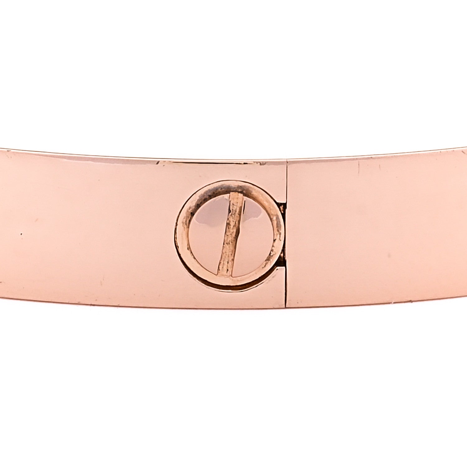 Cartier 18K Pink Gold LOVE Bracelet 16 5 of 8