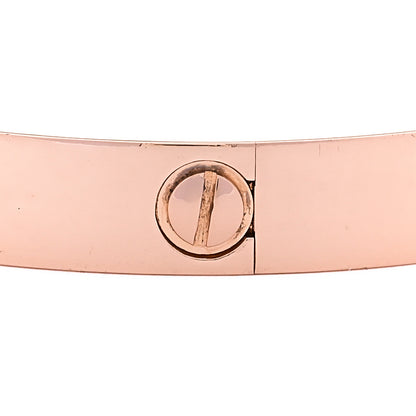 Cartier 18K Pink Gold LOVE Bracelet 16 5 of 8