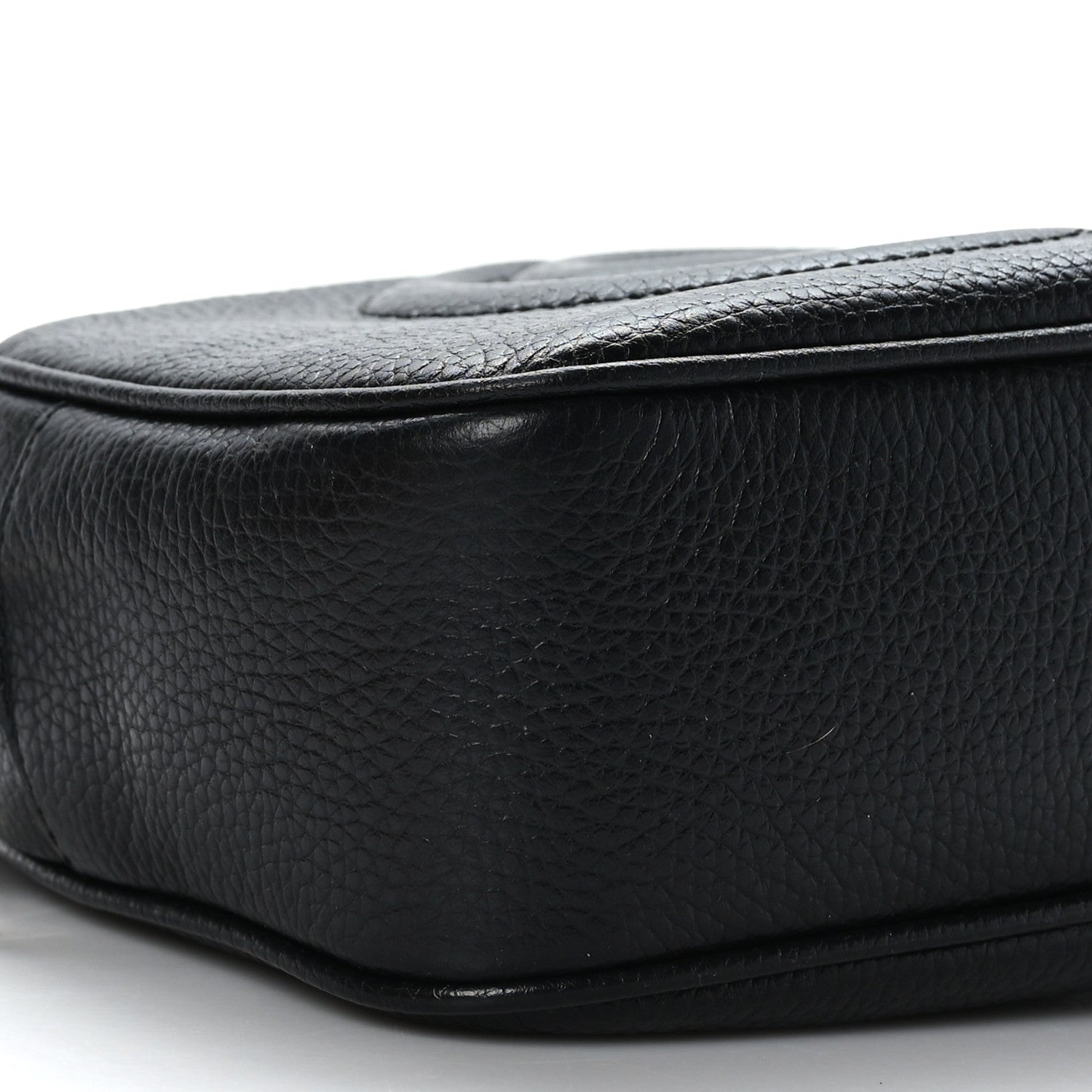 Gucci Pebbled Calfskin Small Soho Disco Bag Black 9 of 10