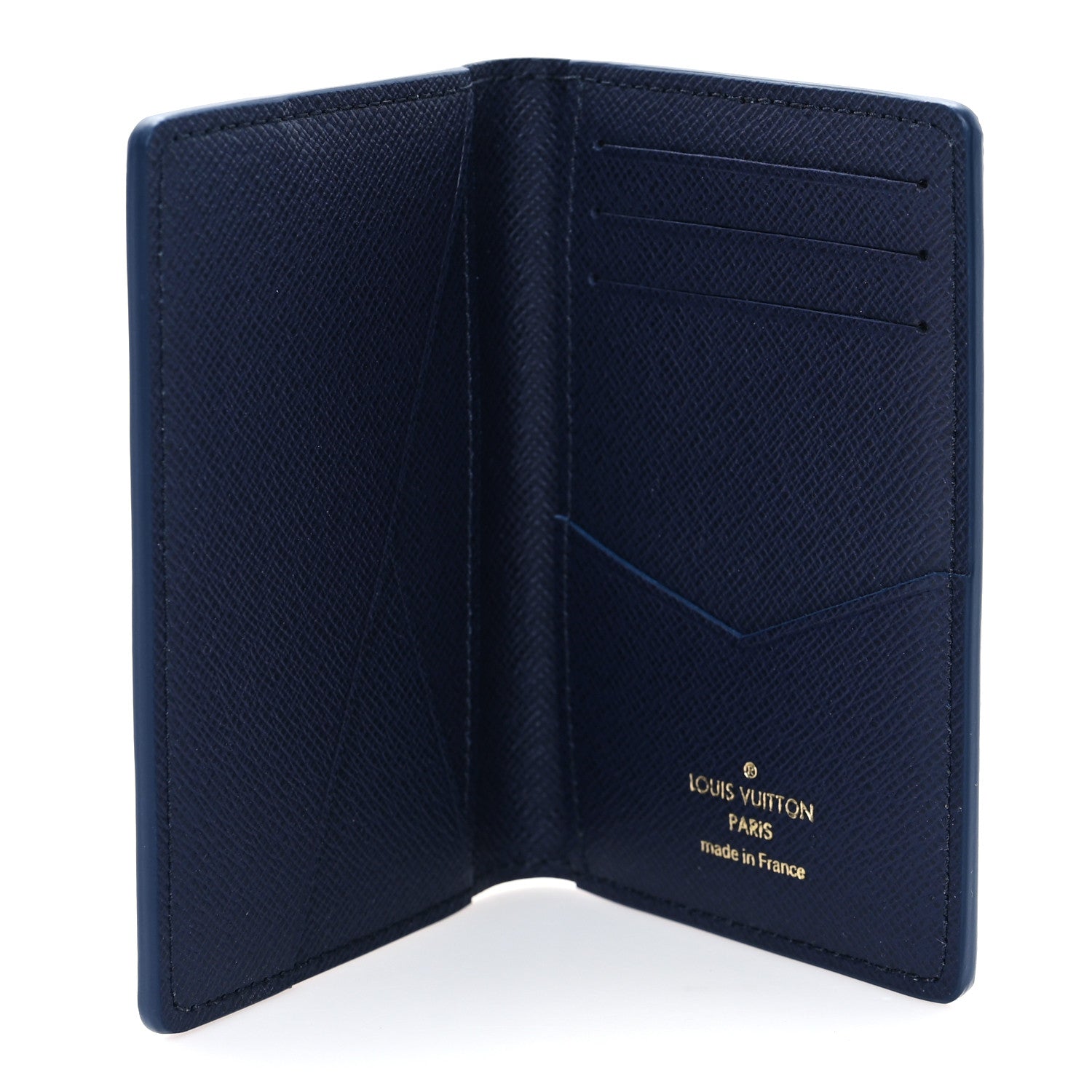 Louis Vuitton Monogram Bleach Pocket Organizer Ink Blue 5 of 6