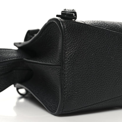 Balenciaga Grained Calfskin Neo Classic Black Hardware Mini City Black 8 of 9