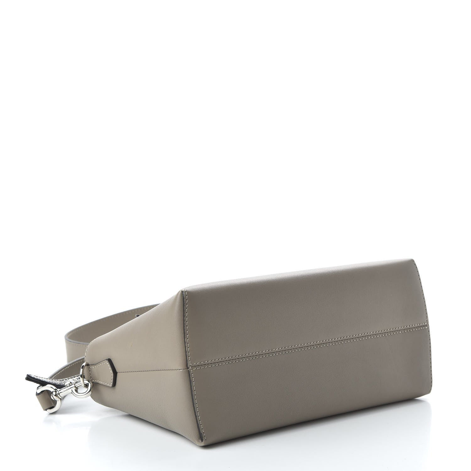 Fendi Vitello Dolce Elaphe Medium By The Way Boston Bag Tortora Multicolor 4 of 12
