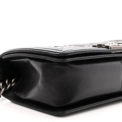 Chanel Lambskin Medium Celtic Boy Flap Black 9 of 15