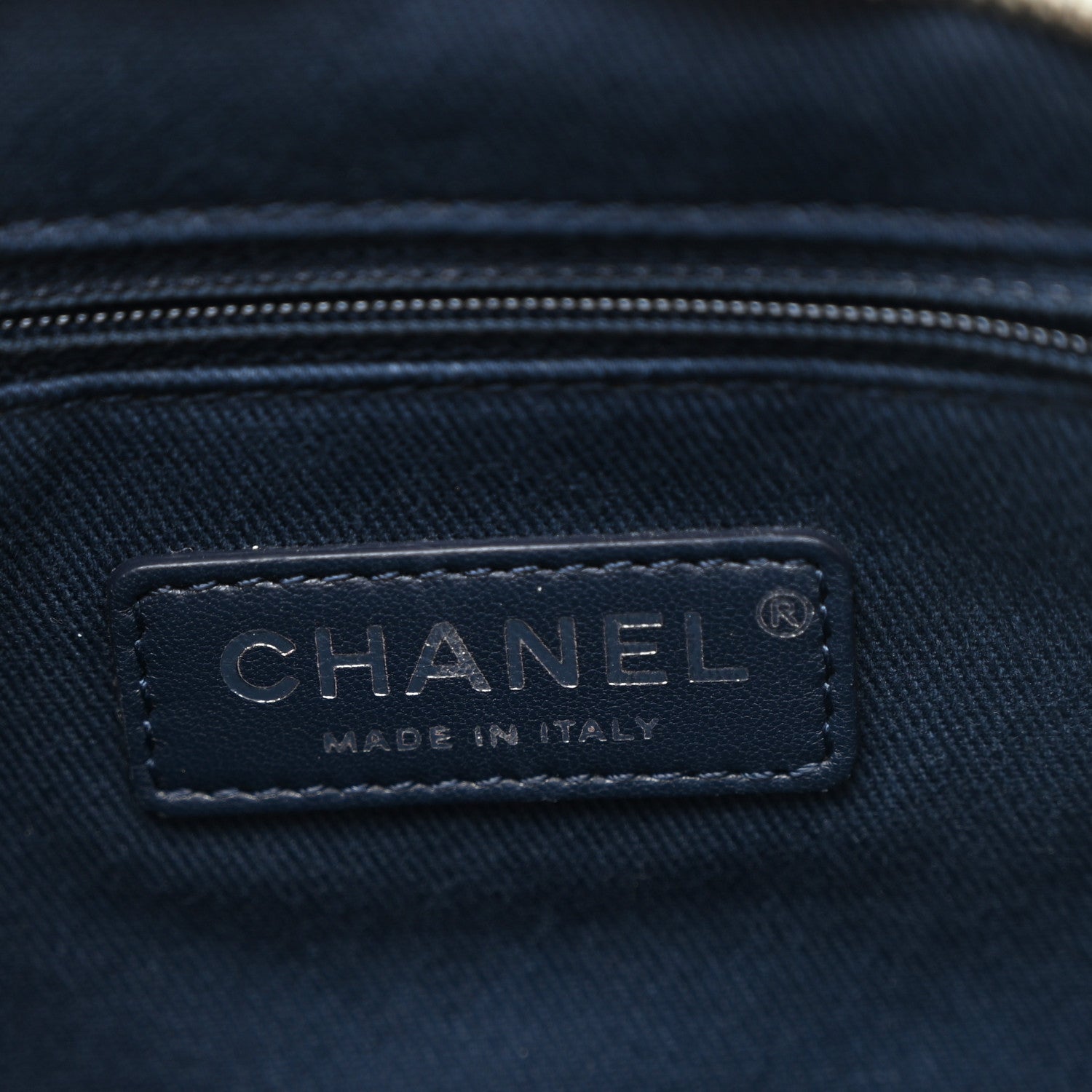 Chanel Nylon Rubber Messenger White Blue 11 of 21