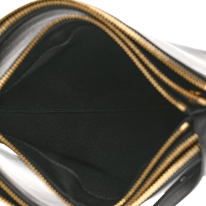 Celine Lambskin Small Trio Crossbody Bag Black 5 of 10