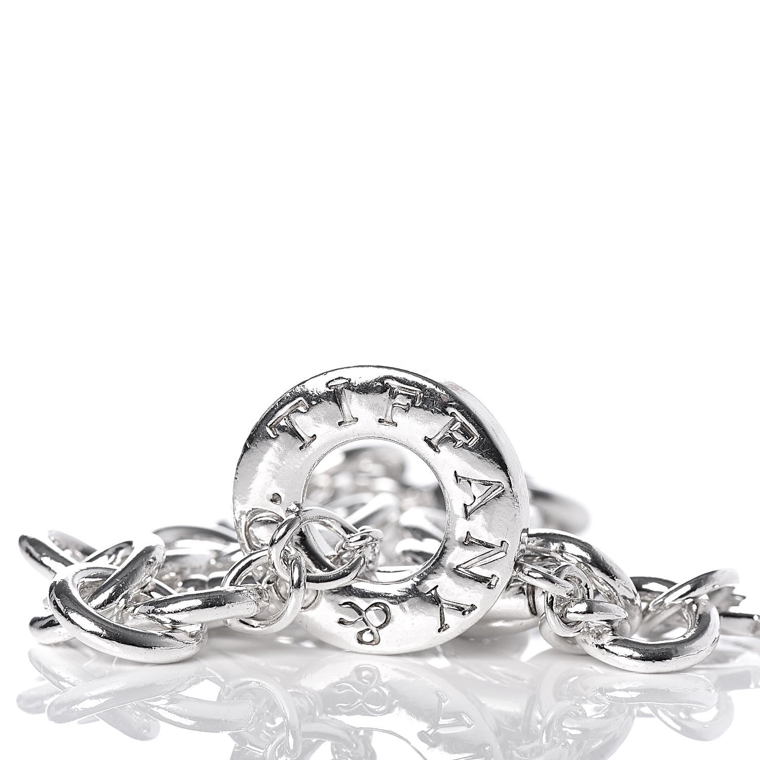 Tiffany Sterling Silver Heart Tag Toggle Bracelet 4 of 5