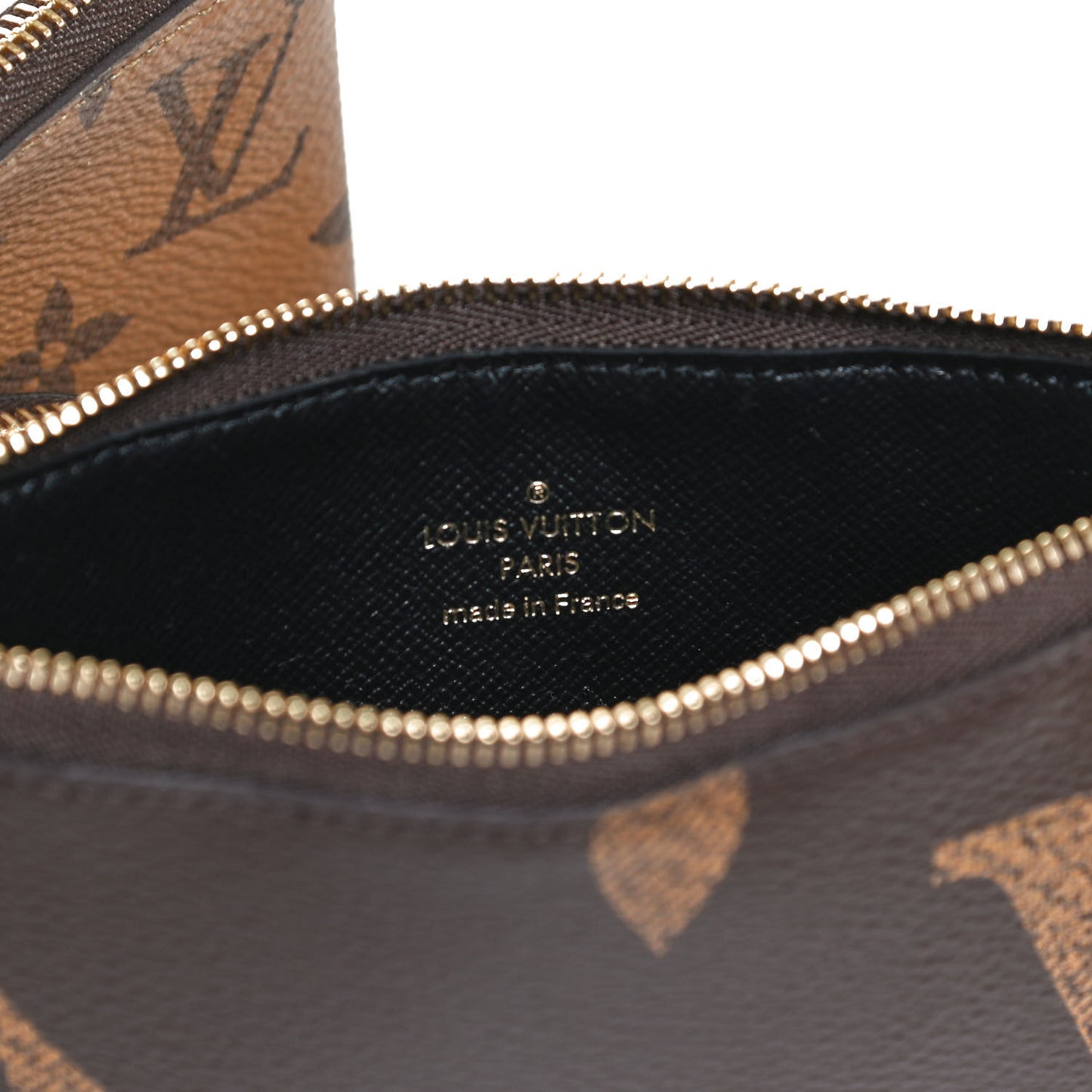 Reverse Monogram Giant Trio Pouch