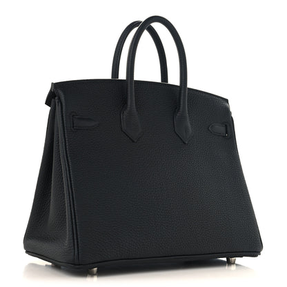 Hermes Togo Birkin 25 Black 3 of 11