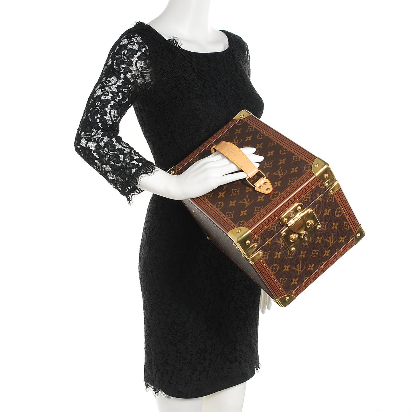 Monogram Boite Flacons Beauty Train Trunk Case