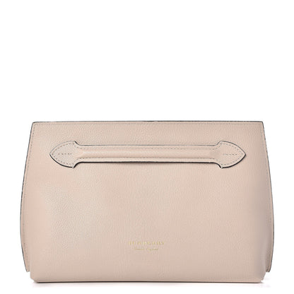 Burberry Grainy Calfskin Wristlet Clutch Stone 1 of 7