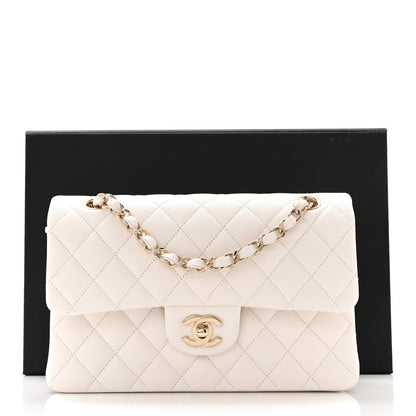 Chanel Caviar Quilted Small Double Flap White 11 of 11