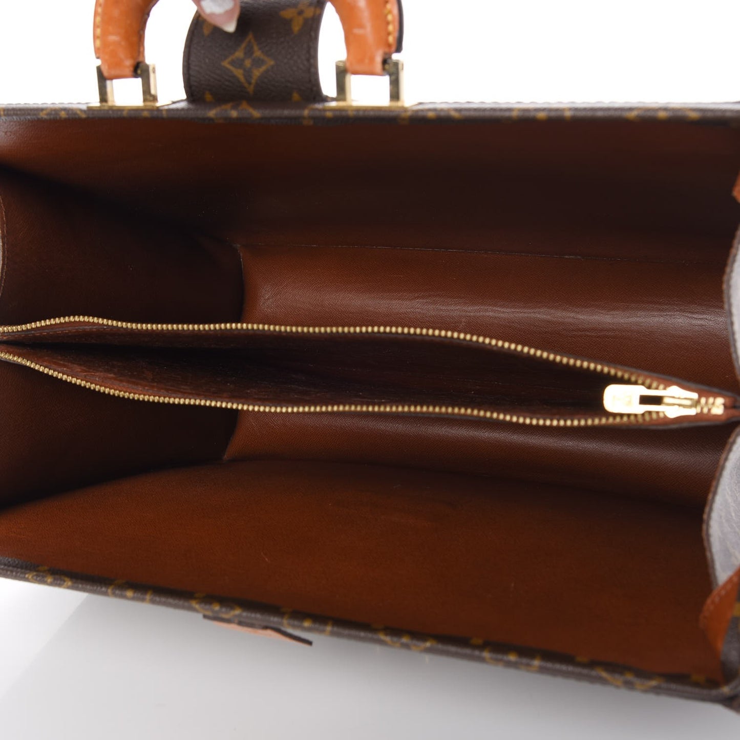 Monogram Serviette Fermoir Briefcase