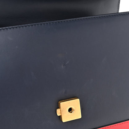 Gucci Moon Calfskin Bamboo Web Medium Dionysus Top Handle Bag Blue Emerald Hibiscus Red 11 of 19