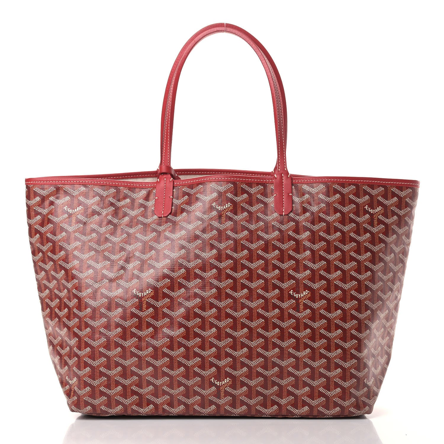 Goyard Goyardine Saint Louis PM Red 3 of 10