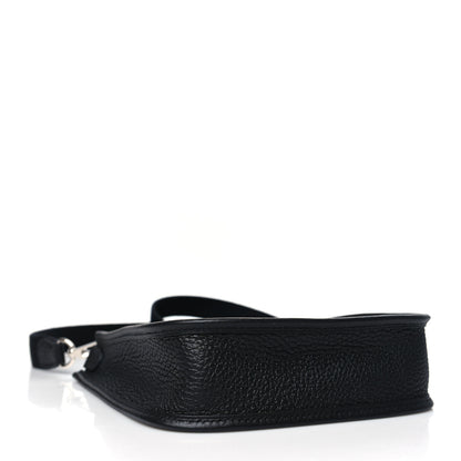 Hermes Taurillon Clemence Evelyne TPM Black 4 of 11