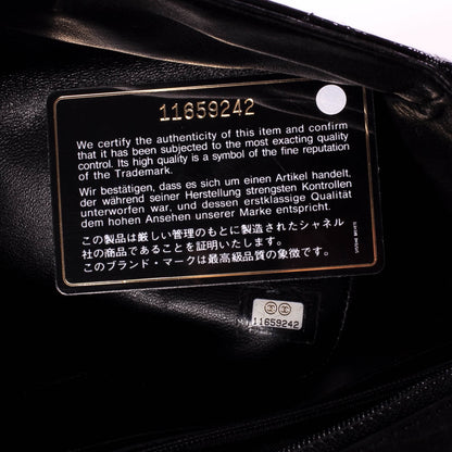 Chanel Distressed Patent Jumbo Single Flap Black 9 of 10