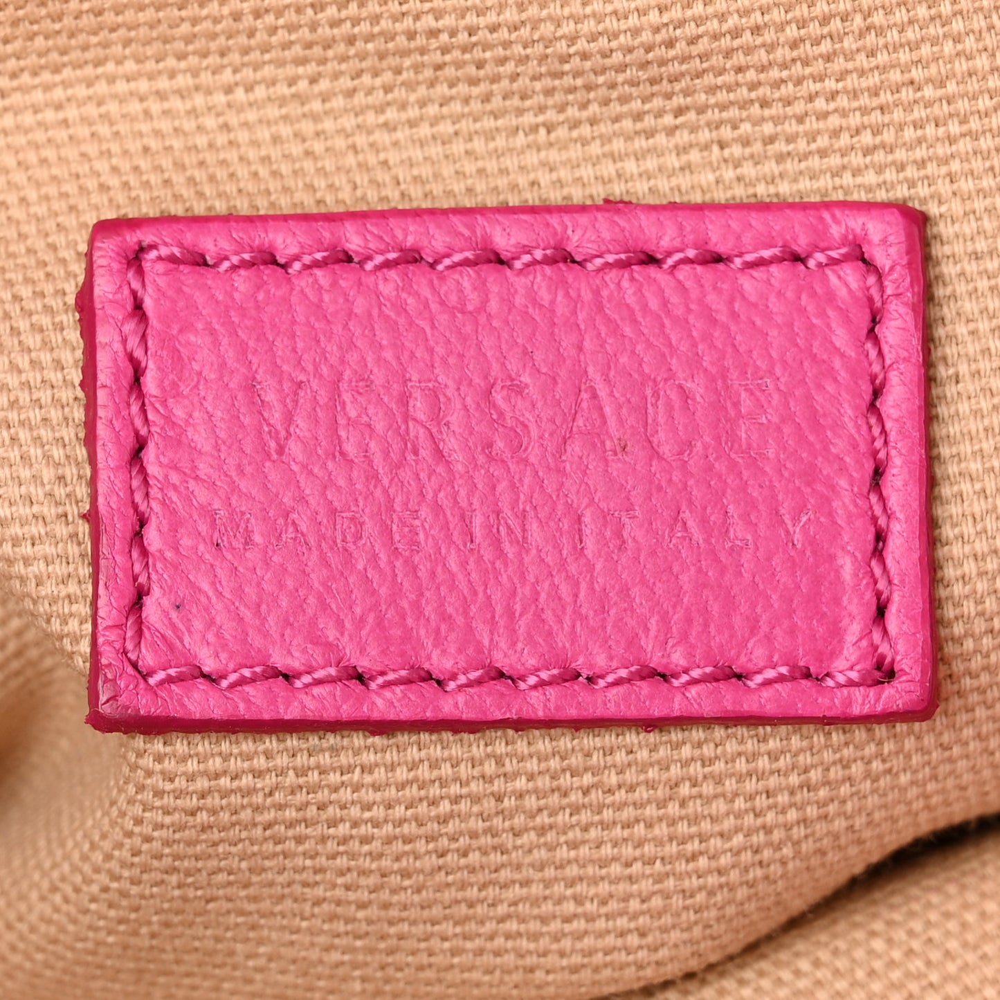 Nappa Barocco Quilted Shoulder Bag Pink