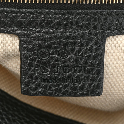 Gucci Pebbled Calfskin Large Soho Hobo Black 6 of 13