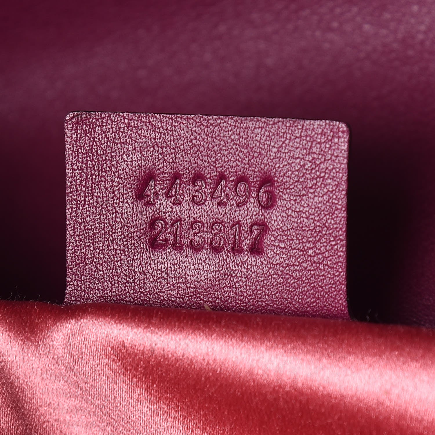 Gucci Velvet Matelasse Medium GG Marmont Shoulder Bag Fuchsia Violet Cyclamen 9 of 9