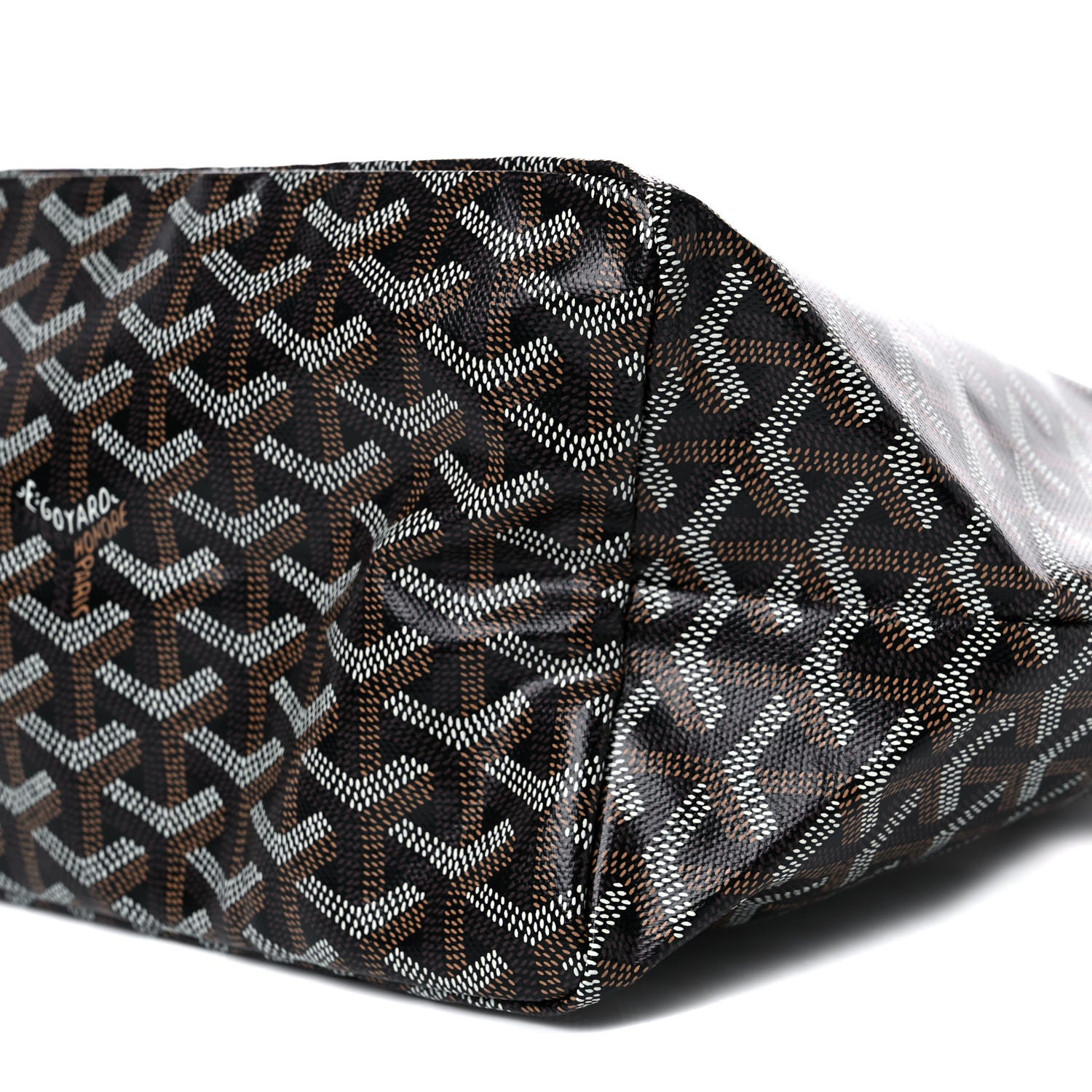 Goyard Goyardine Saint Louis PM Black Gold 6 of 8