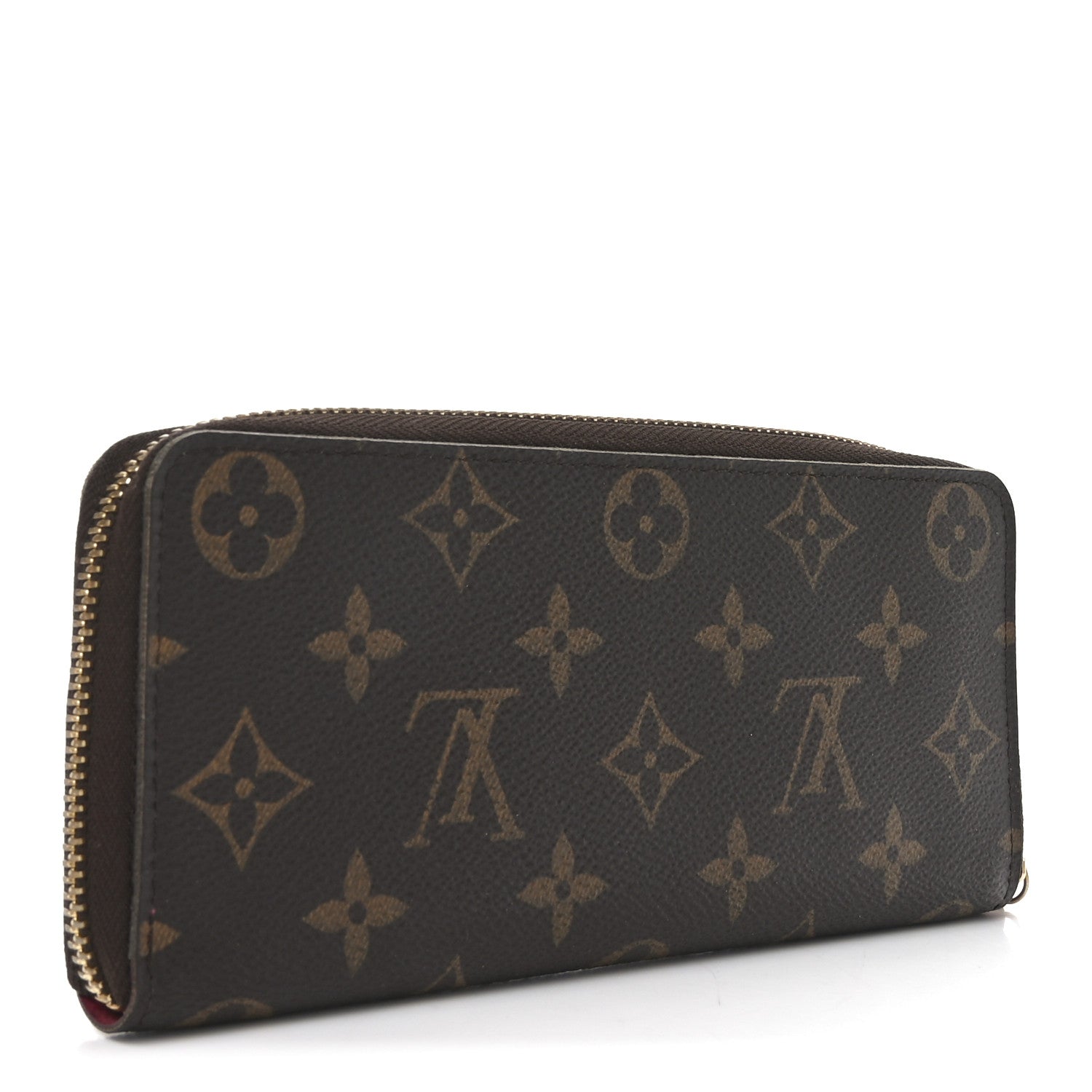 Louis Vuitton Monogram Clemence Wallet Fuchsia 3 of 6