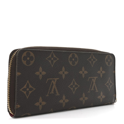 Louis Vuitton Monogram Clemence Wallet Fuchsia 3 of 6