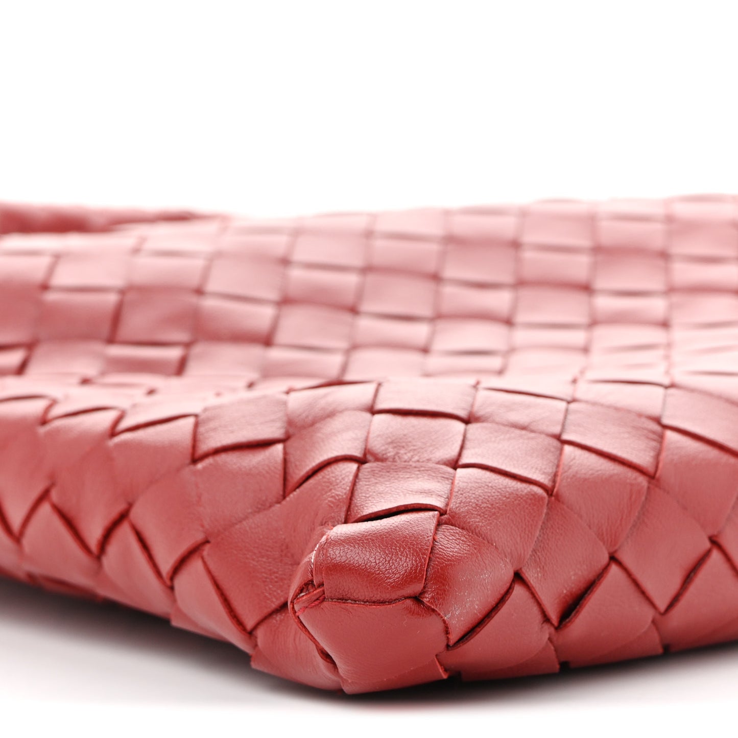Calfskin Intrecciato Small Hop Rosewood