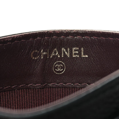 Chanel Caviar Quilted Card Holder Black 6 of 10