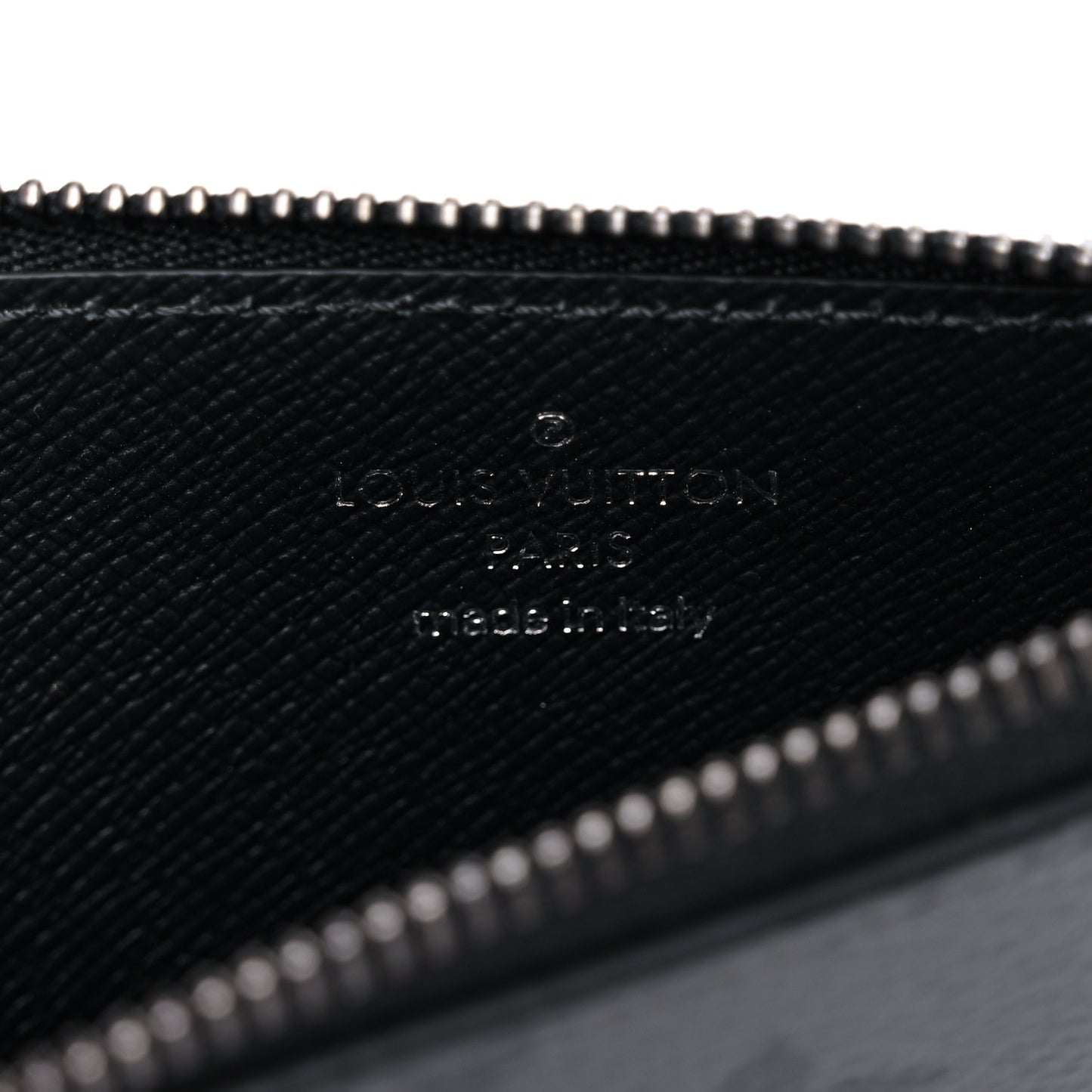 Reverse Monogram Eclipse Taiga Coin Card Holder