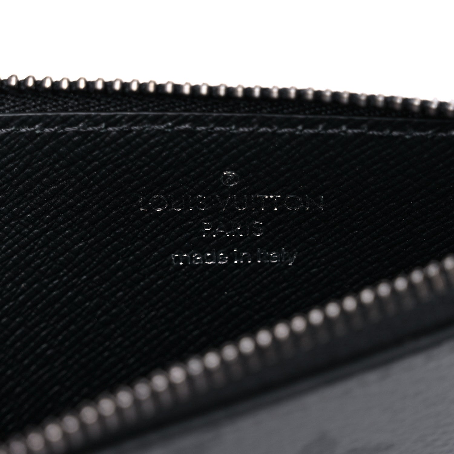 Louis Vuitton Reverse Monogram Eclipse Taiga Coin Card Holder 6 of 7