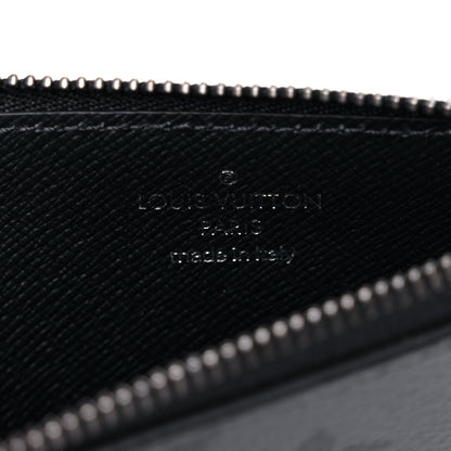 Louis Vuitton Reverse Monogram Eclipse Taiga Coin Card Holder 6 of 7