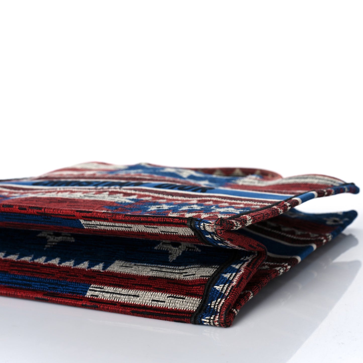 Canvas Embroidered Exclusive US Book Tote Multicolor