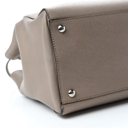 Fendi Vitello Elite Regular 2Jours Tote Tortora 6 of 16