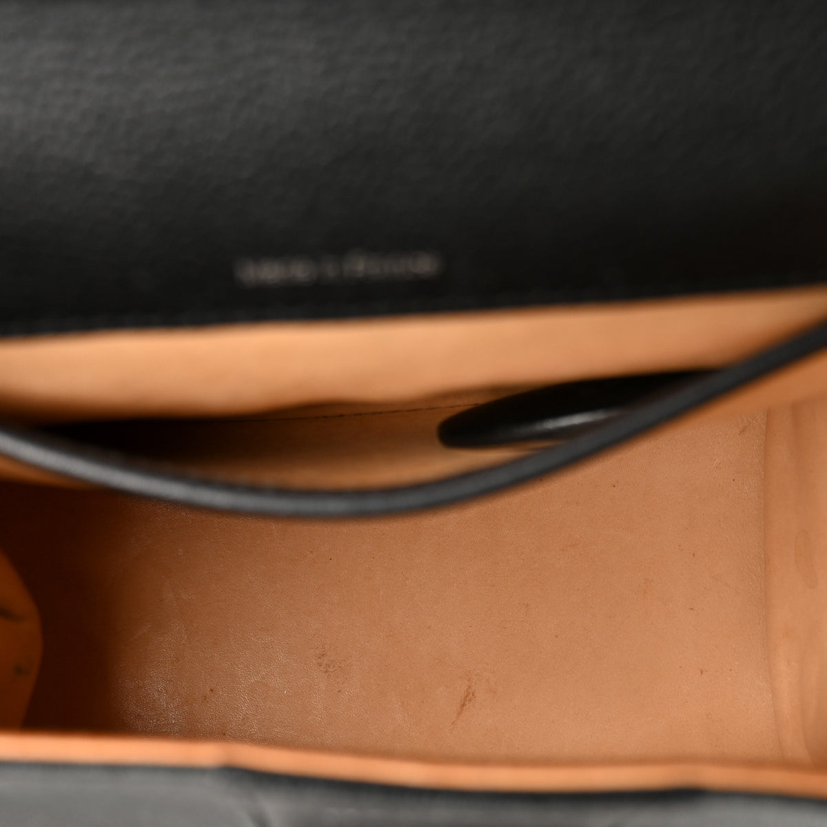Delvaux Grained Calfskin Mini Brillant Satchel Black 5 of 10