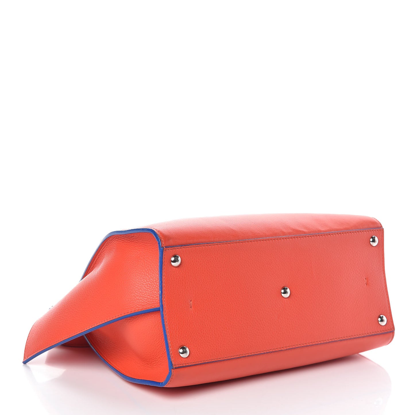 Vitello Dolce Shiny Nappa Petite 3Jours Tote Papavero