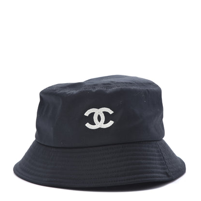 Chanel Canvas CC Bucket Hat L Black 1 of 6