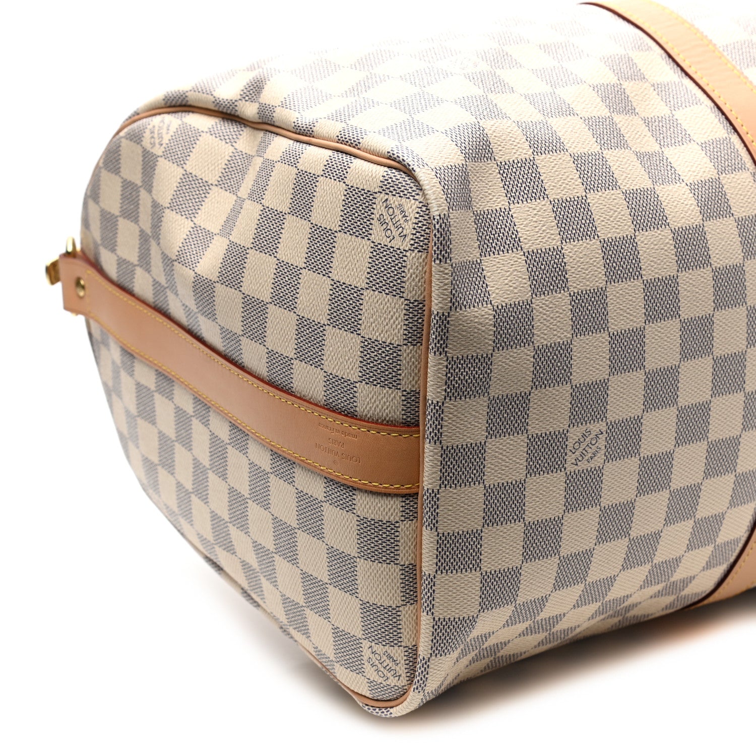 Louis Vuitton Damier Azur Keepall Bandouliere 45 7 of 8