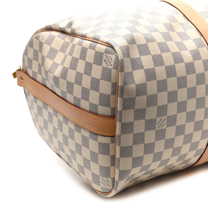 Louis Vuitton Damier Azur Keepall Bandouliere 45 7 of 8