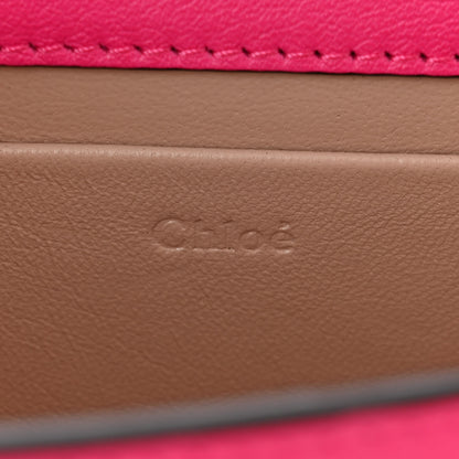 Chloe Calfskin Small Nile Bracelet Minaudiere Bag Fuchsia Rose 6 of 11